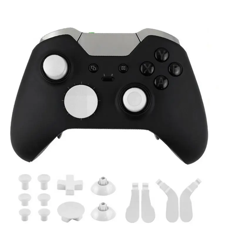 White 16 шт. запасные части для Xbox One Elite беспроводной контроллер геймпад джойстик джойстики Dpad крест накрест отвертка ж/инструмент - Цвет: White