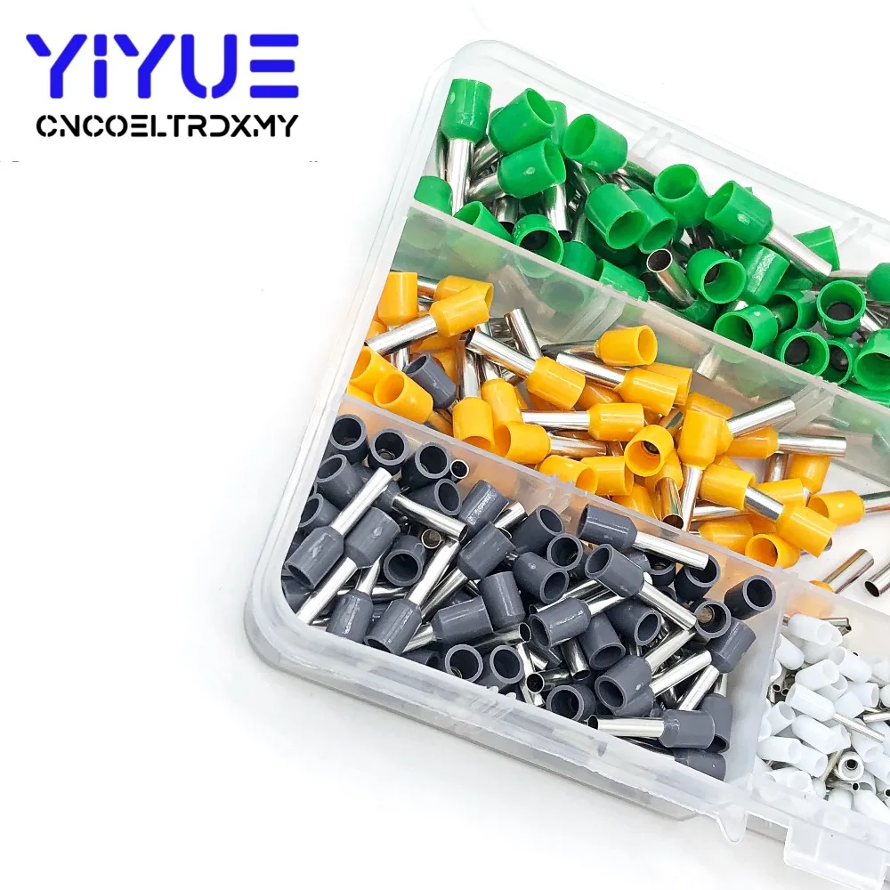 ОБЖИМНАЯ трубка для медного провода 600 шт. соединитель лопатка изолированный