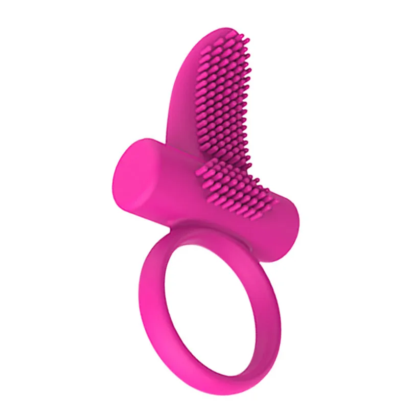 Взрослые Мягкие силиконовые мужские Эрекционные кольцо на пенис с вибрацией