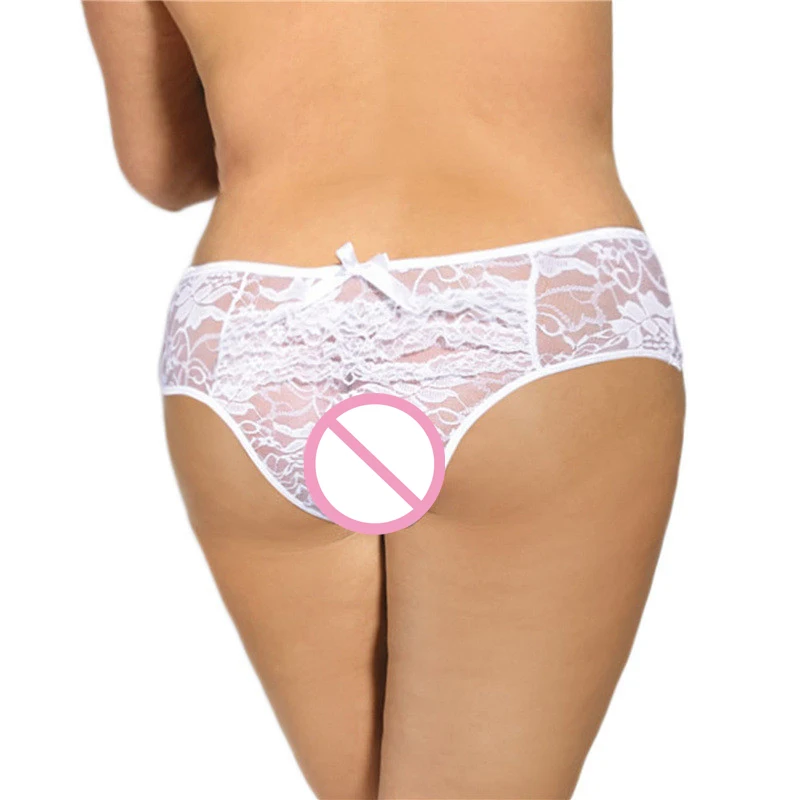 Для женщин трусики женское белье открытой промежностью плюс Размеры Ультра