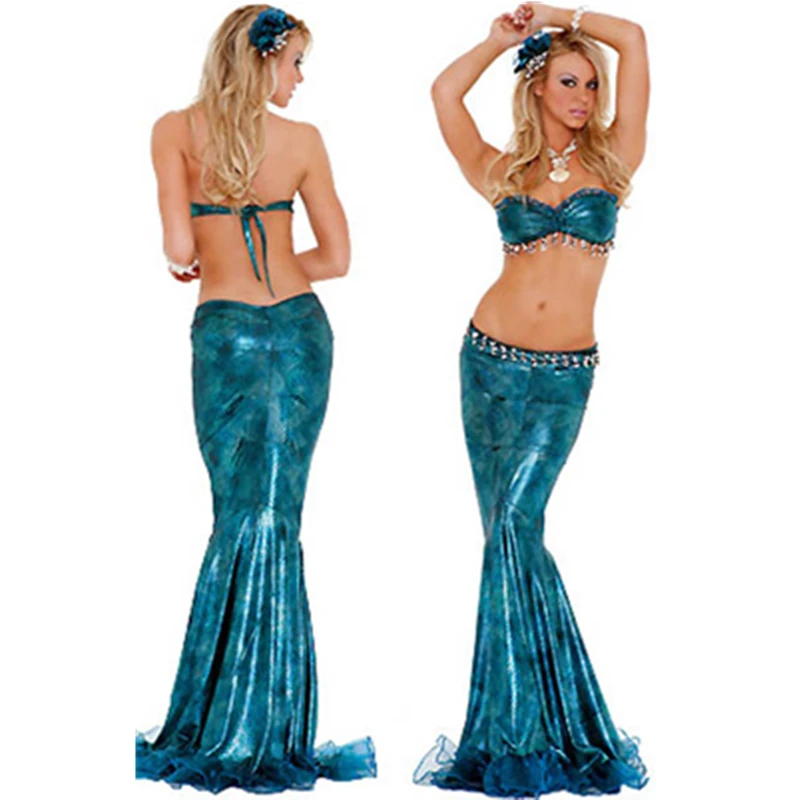 Женский костюм Русалочки милый синий для косплея L1264|cosplay ideas|cosplay sexy costumescosplay costume