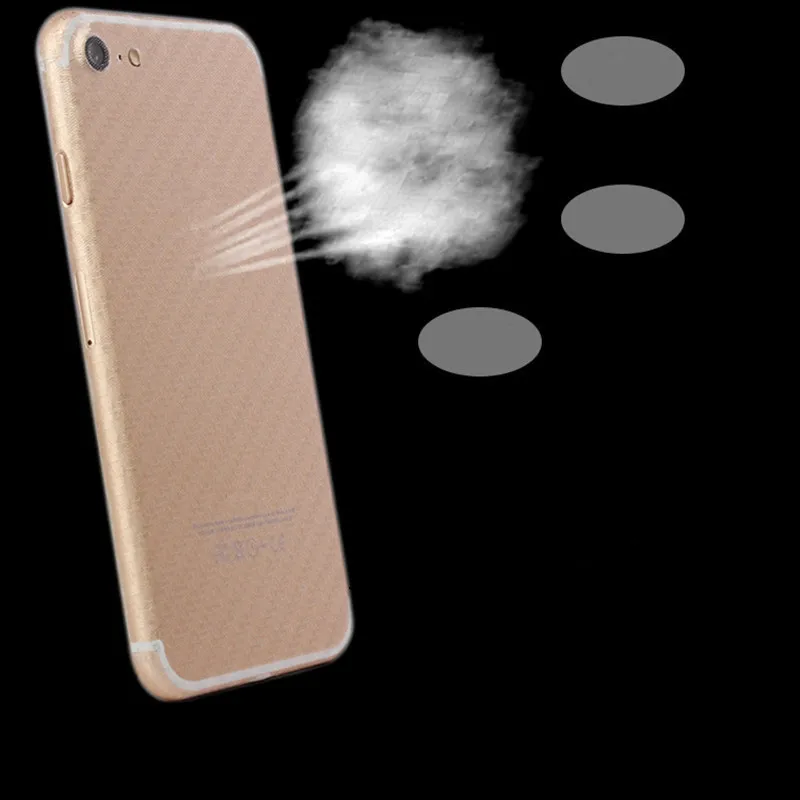 2 шт. для iphone 6 6s 6splus полное покрытие прочная прозрачная углеволоконная защитная