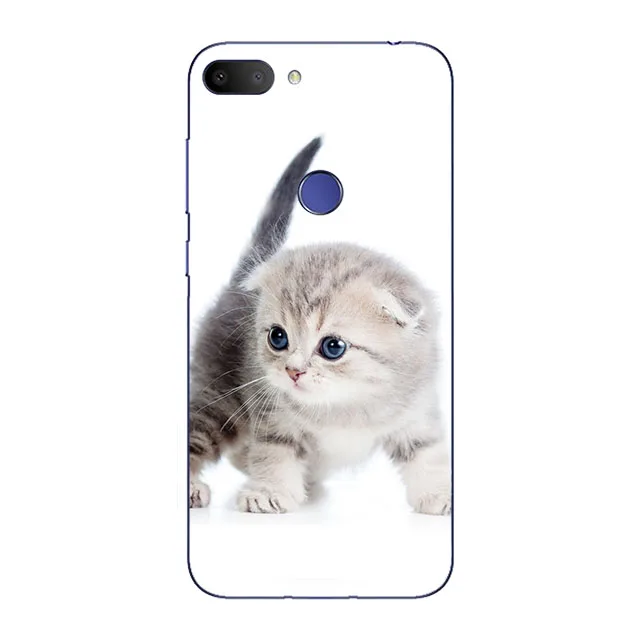 L143 Чехол для Alcatel 1S 5024D 5," чехол Funda Мягкий ТПУ силиконовый чехол с рисунком 3D чехол с котом сумка для Alcatel 1S чехол для телефона s - Цвет: L143