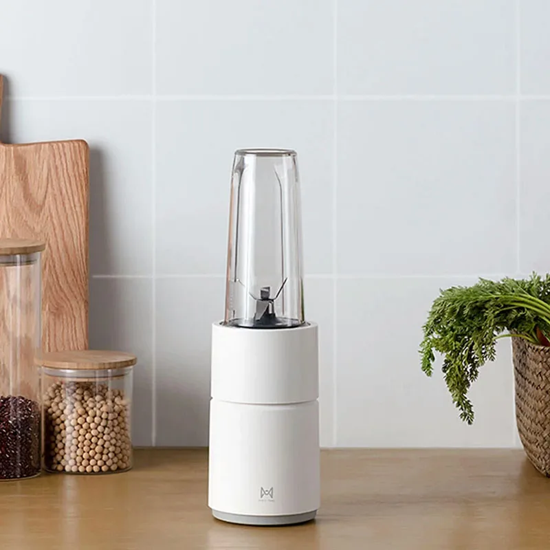 White Xiaomi Соковыжималка фруктов и овощей приготовления машина портативный Liquidizer, 1seconds Out сок быстро измельченный лед легко чистить - Цвет: White