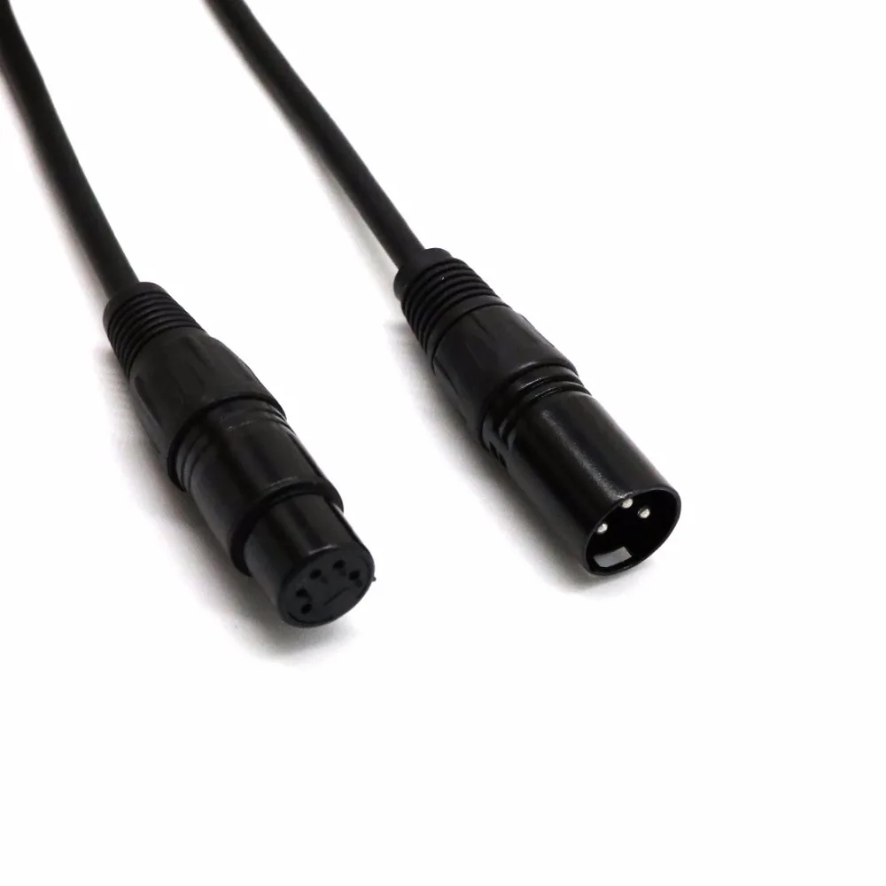 Кабель DMX с 3 контактным штекером 0 5 м кабель dmx разъемом адаптером DMX|cable dmx|cable 5pincable