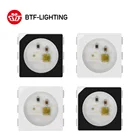 WS2813 (6 контактов) двухсигнальный 5050 SMD чернаябелая версия WS2813 индивидуально адресуемый цифровой светодиодный чип RGB 5 в 10  1000 шт.