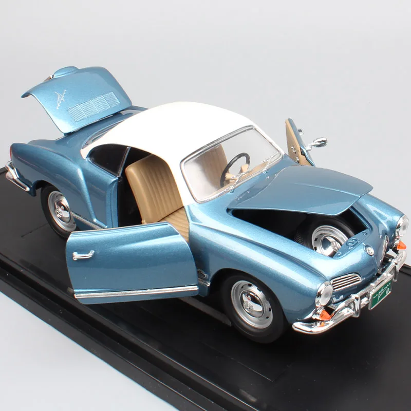 Дорожный фирменный 1:18 масштаб Большой Классический 1966 Karmann ghia Тип 34 спортивные литые модели автомобилей и транспортных средств игрушки thumbnails для мальчика