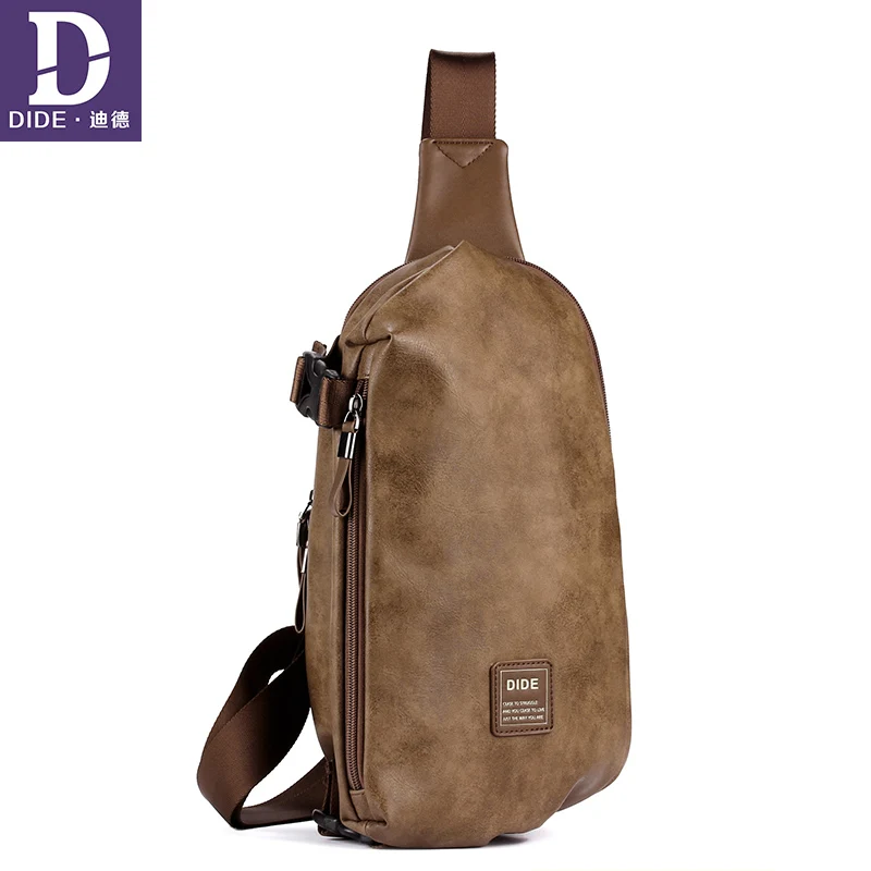 DIDE водонепроницаемая сумка на плечо цвета хаки винтажные стильные роскошные
