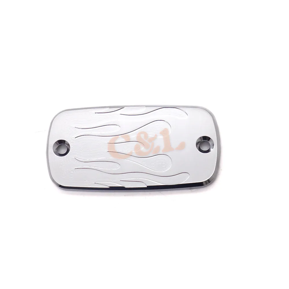 Хромированная крышка передней тормозной жидкости ЧЕХОЛ ДЛЯ Chopper Cruiser Touring Motorcycle