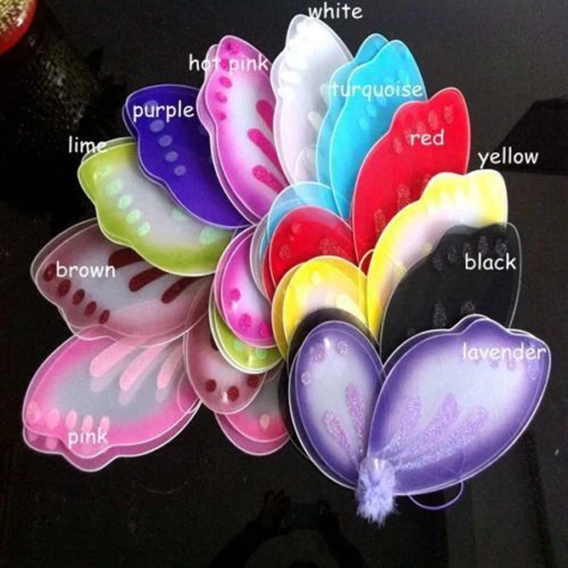 8&quotx19&quot Kids Baby Fairy Wings Butterfly dress up Tinker Bell Party Costume Girls Pixie Holiday Decorations | Дом и сад