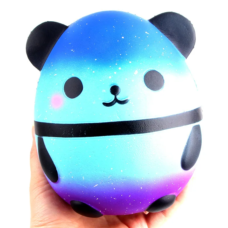 Jumbo панда яйцо мягкий медленно поднимающийся весело каваи Squishies Розничная