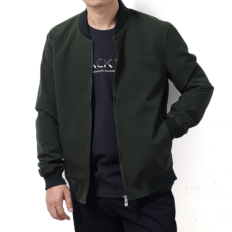 8XL 6XL 5XL Новые повседневные куртки весеннее пальто Мужская спортивная одежда