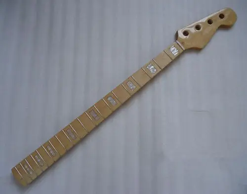 Кленовый 20 Fret джаз бас шея для электрических Запчасти гитары Замена|Гитары| |