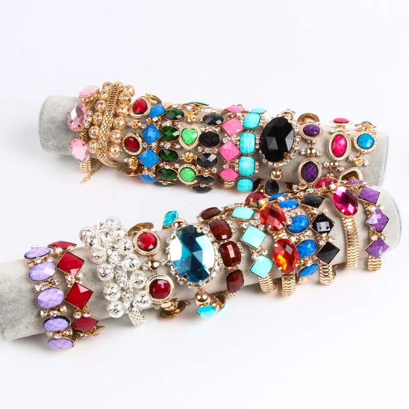 Новый продукт оптом 12 штук смешанный стиль многоцветный простой Модный богемный