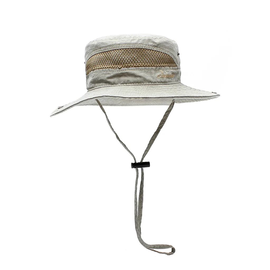 TOHUIYAN складная шляпа-ведро для мужчин весна лето Sombrero Gorro, Солнцезащитная шляпа с защелками, Мужская кепка, уличная Кепка с широкими полями, шапки для рыбалки, кепка s