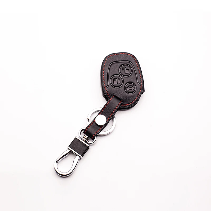 Высококачественный кожаный чехол для ключей автомобиля Ford Mondeo Carnival Focus C Max KA GALAXY