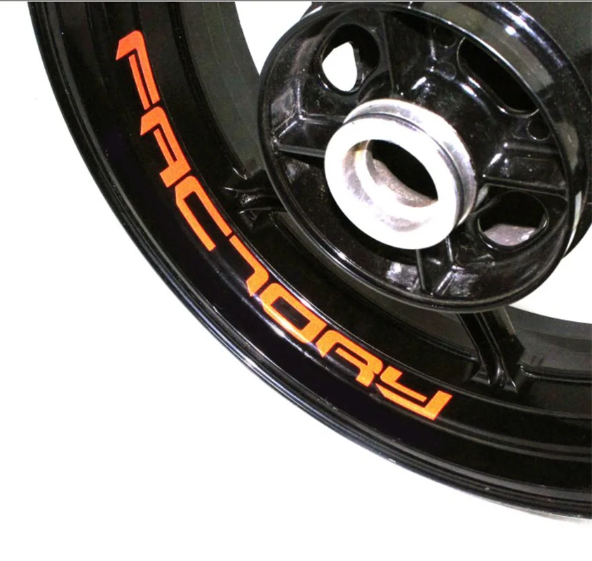 

high quality Motorcycle Wheel Sticker Decal Reflective Rim Bike Motorcycle Suitable for Aprilia FACTORY