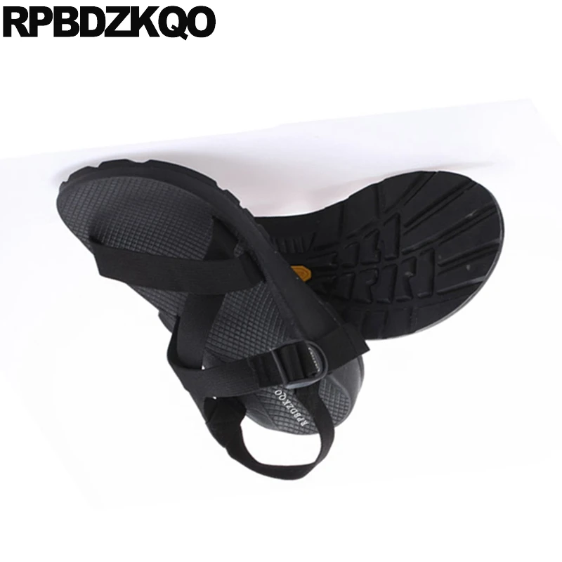 Сандалии гладиаторы мужские с открытым носком повседневные пляжные дышащие