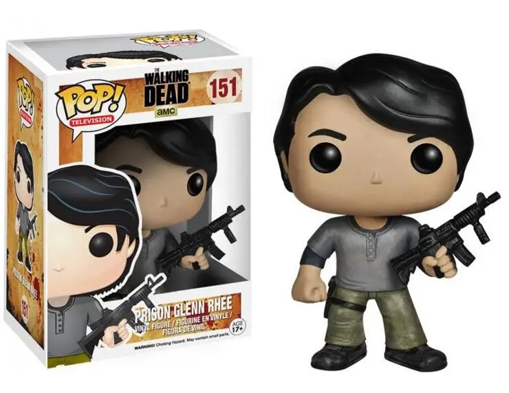 Funko Поп аниме Ходячие мертвецы Коллекция Модель Дети игрушечные лошадки фильм