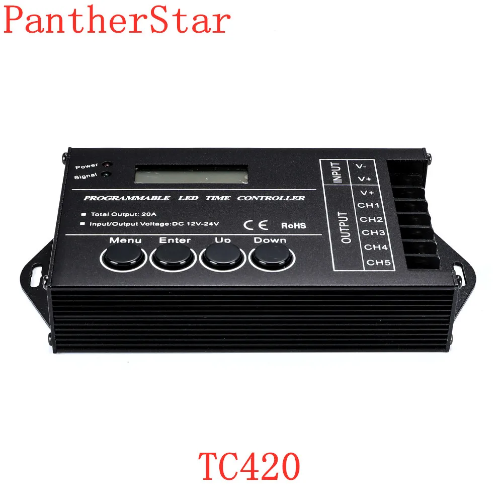 Светодиодный обновленная версия TC420 TC421WF Время программируемый 5 канальный выход