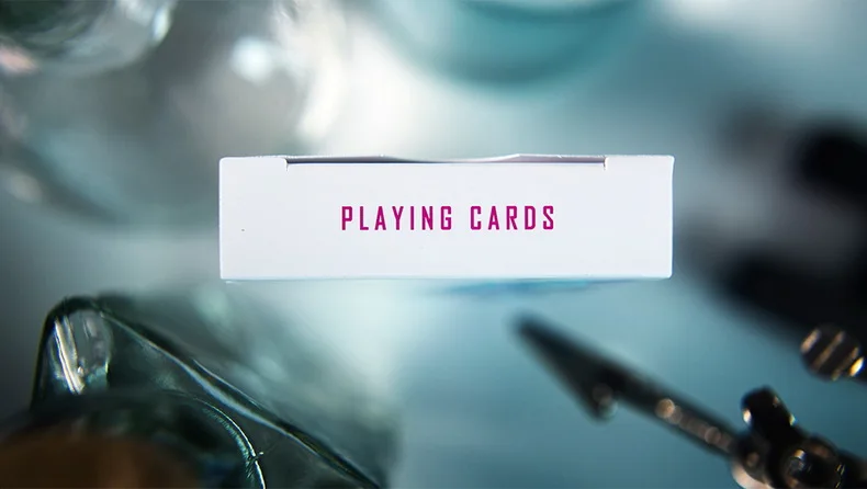 Memento Mori Blue игральные карты покер размер колода USPCC на заказ Ограниченная серия