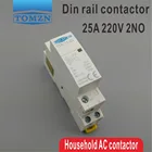 TOCT1 2P 25A 220 V230 V 5060HZ din-рейка бытовой ac модульный контактор 2NO