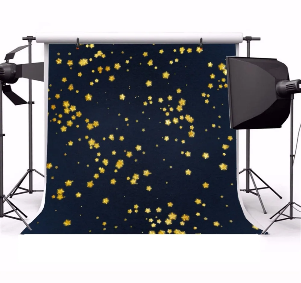 Laeacco Twinkle Little Star Scene Baby Birthday Party Photographic Background Customized Photography Backdrops For Photo Studio |