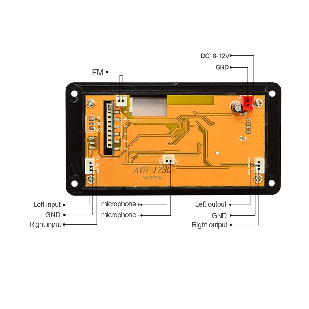 AOSHIKE Bluetooth APE MP3 декодер APE FLAC WAV WMA декодирование MP3-плеер A2DP bluetooth-приемник с Llyrics дисплеем управление приложением