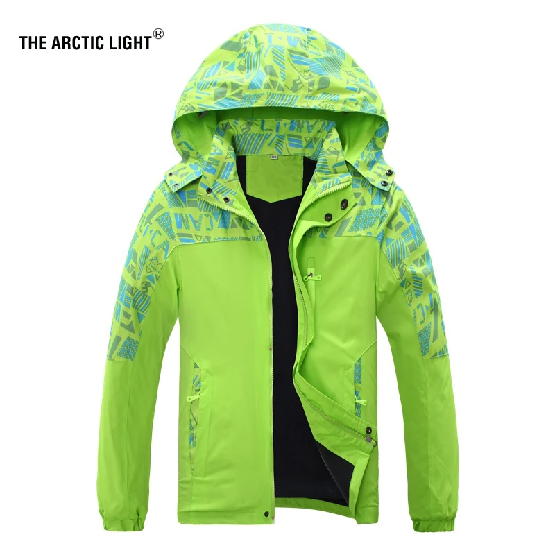 

THE ARCTIC LIGHT Children Boys Girls Outdoor Ski Jacket Sport Child Waterproof Windproof Breathable Autumn Outerwear Coat