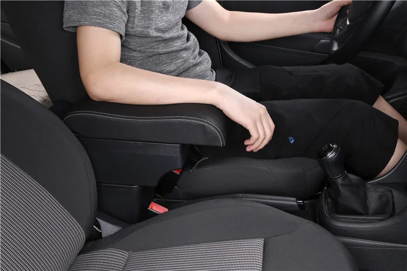 Для Toyota aygo bj подлокотник коробка зарядка через usb увеличивает двухслойный центральный магазин содержание держатель стакана, пепельница аксессуары