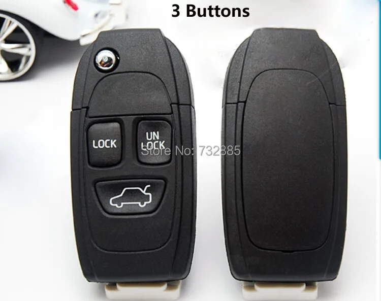 Модифицированная Складная откидная оболочка ключа дистанционного управления