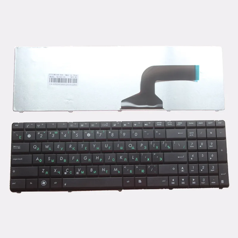 Новая русская клавиатура для ноутбука Asus K73SV X75A X75V X75VB X75VC X75VD RU Черная | Компьютеры