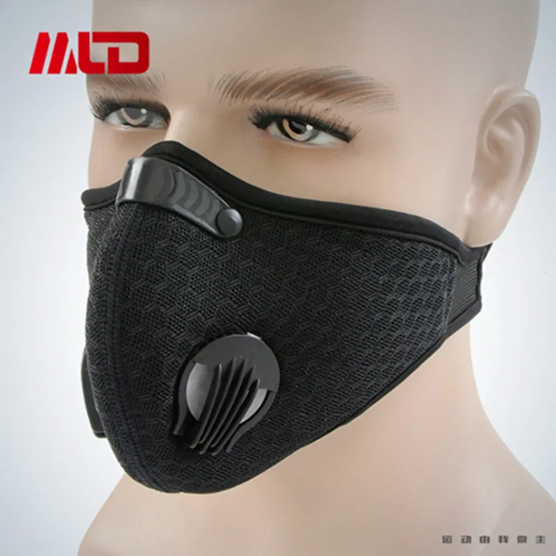 PM2.5 наружная маска для защиты лица велосипедная Пыленепроницаемая против смога