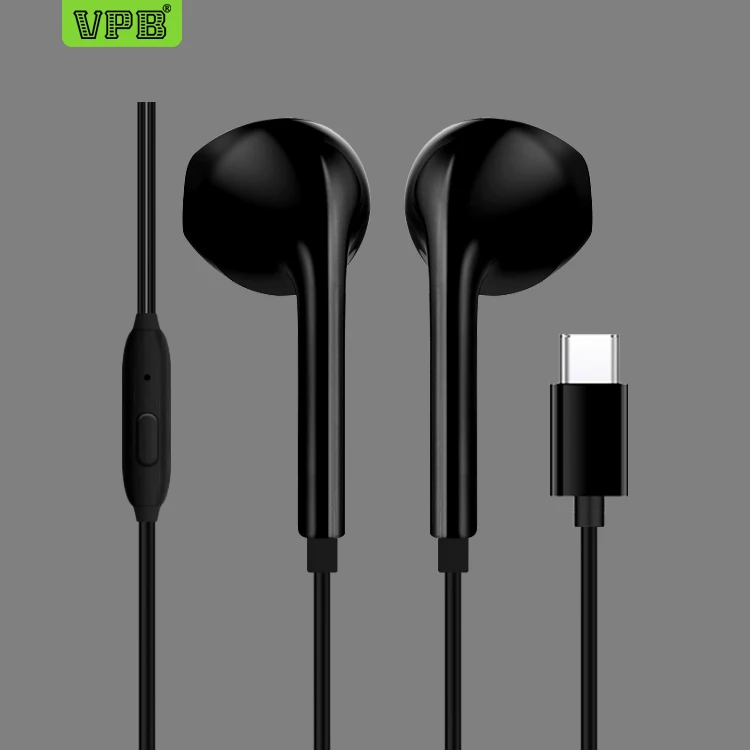VPB usb type-C наушники проводное управление с микрофоном Тип C гарнитура USB-C наушники для LeEco Le 2/Max/Pro для Xiaomi