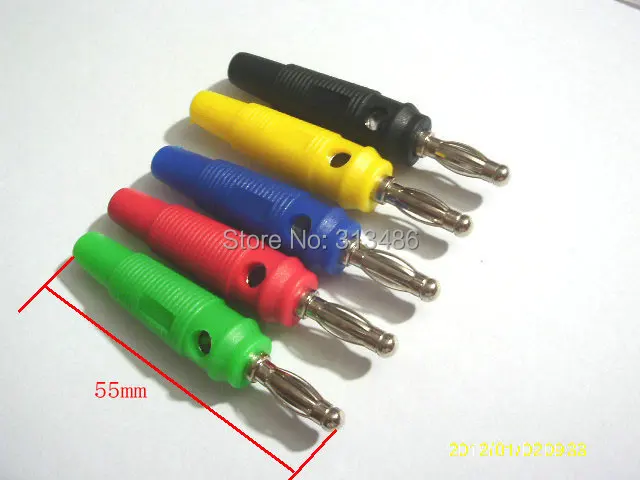 4 мм разъемы с вилками типа банан коннекторы для аудио колонок усилитель динамик