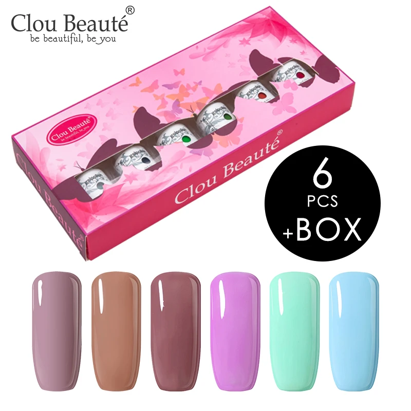 ZH03 Гель-лак для ногтей Clou Beaute, 8 мл, 85 цветов, полуперманентный лак для рисования, гель с блестками, красный, розовый, Праймер, лак для ногтей, УФ - Цвет: ZH03