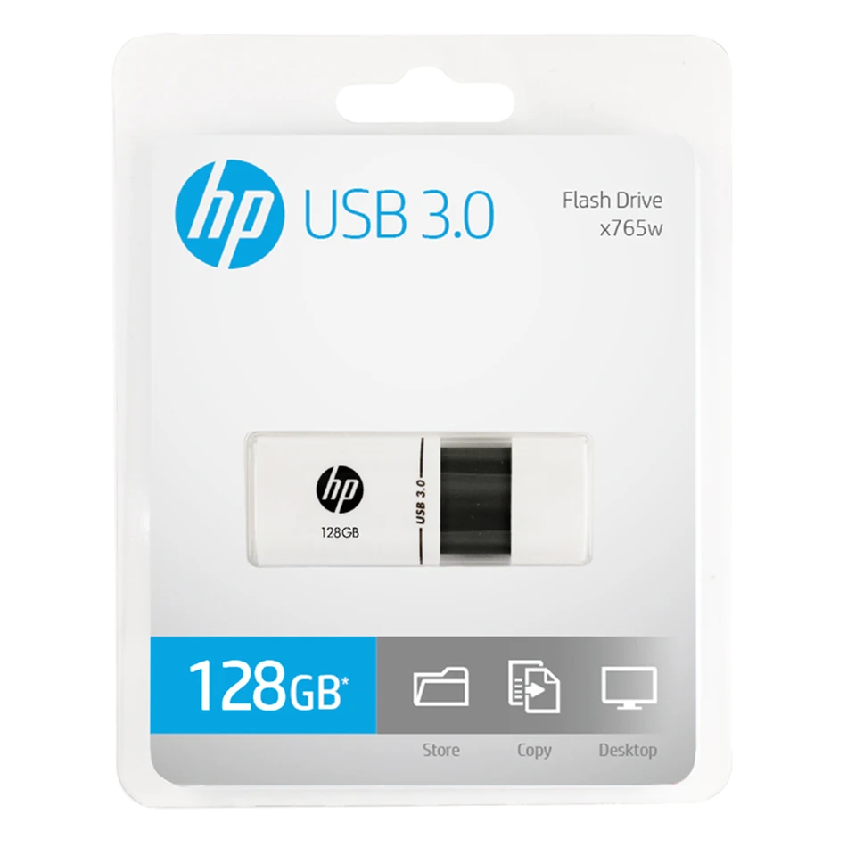 Hp USB 3,0 флеш-накопитель 16 ГБ 32 ГБ 64 ГБ 128 ГБ USB флеш-накопитель выдвижной флеш-накопитель кольцо Память память USB X765W
