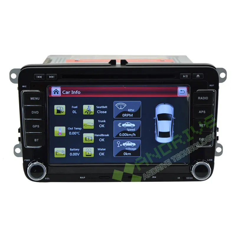 7 ''емкостный экран Авторадио Мультимедиа Navi блок с Bluetooth RDS GPS стерео головное