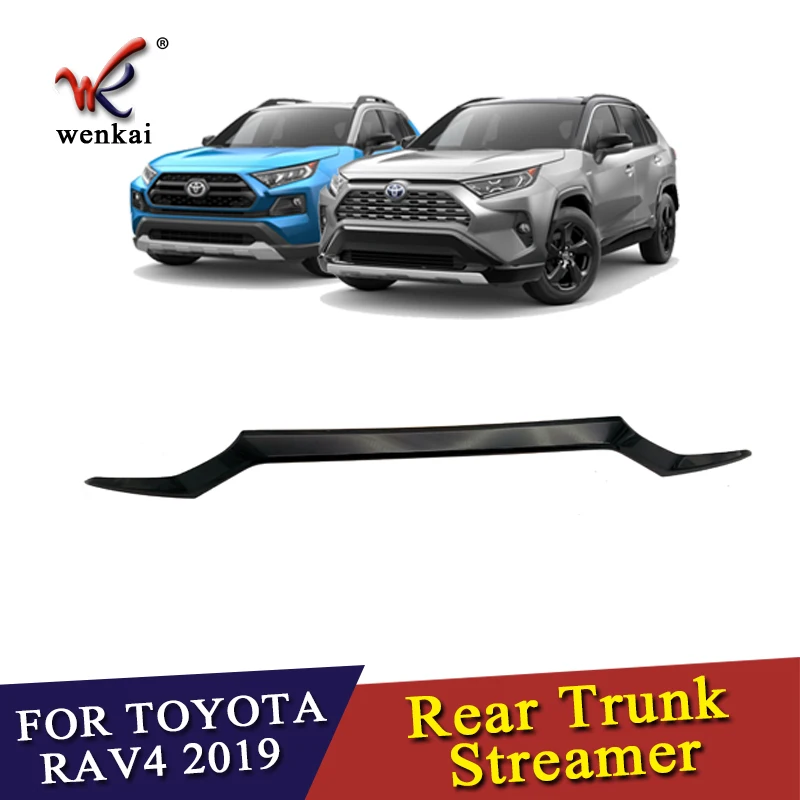 ABS авто украшение задний багажник стример задние ворота Накладка для Toyota RAV4 2019 2020