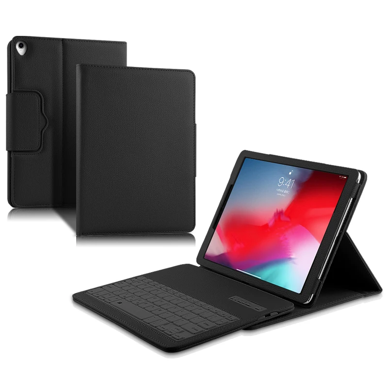 Для ipad Pro 11 Беспроводной Bluetooth клавиатура чехол для ipad Pro11 ipad 11 дюймов чехол для планшета из искусственной кожи чехол