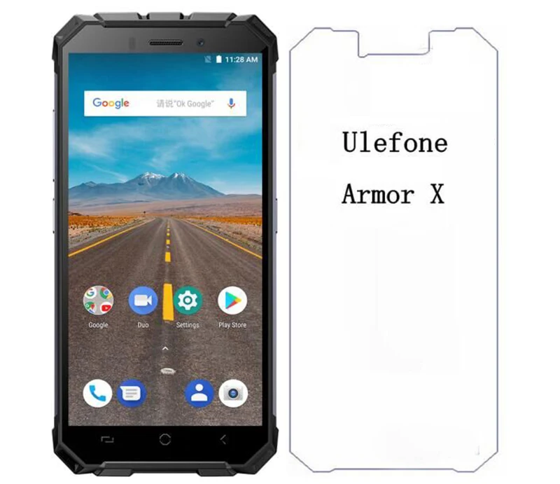 Закаленное стекло для Ulefone Armor X защита экрана против царапин 9H ультратонкое