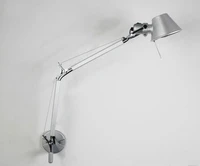 wall lamp plug with switch long wall lamp retractable rocker folding adjustable work light modern brief