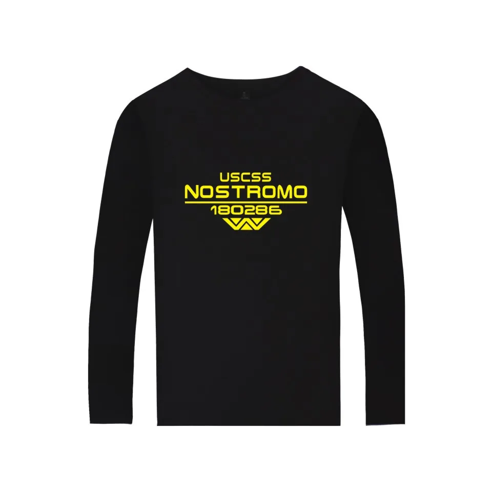 Футболка мужская с круглым вырезом модная длинная рубашка пришельцами из