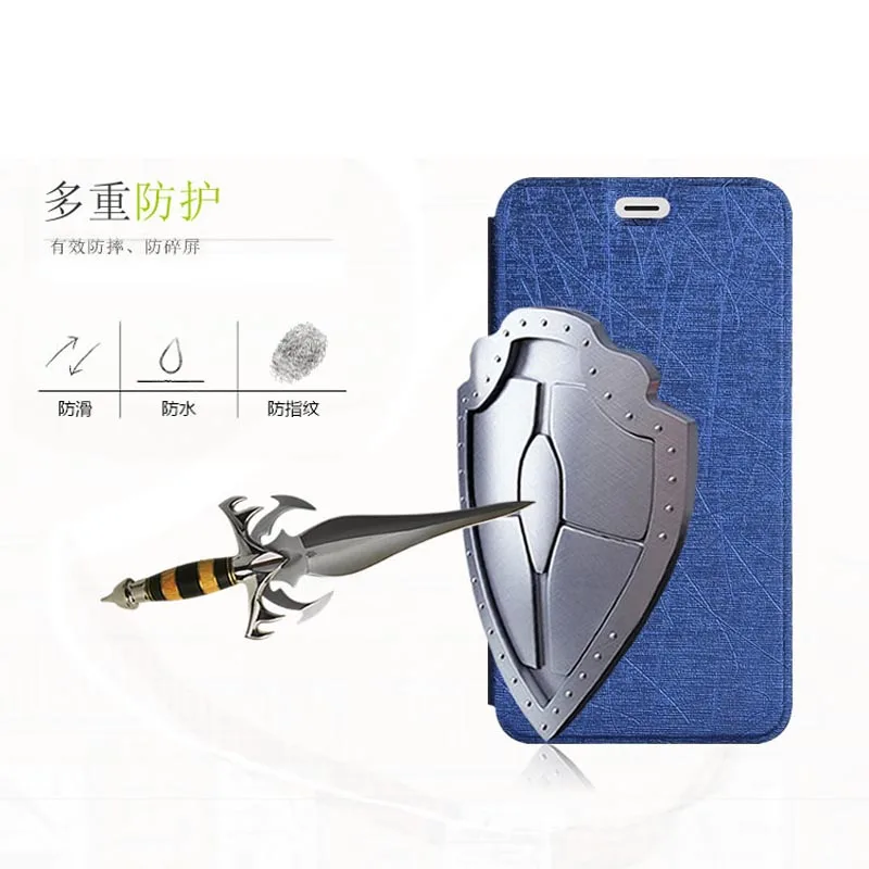 ZTE Blade V7 Lite Case Cover Super Thin Fashion Leather Flip Phone For Back (5.0 inch) | Мобильные телефоны и аксессуары