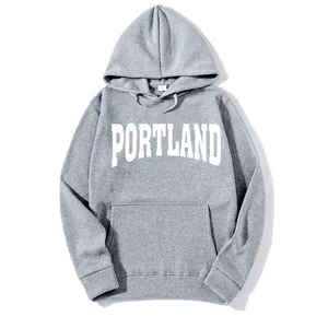 2018 новый бренд, новая мода Портленд, мужская спортивная одежда с принтом, мужские толстовки, пуловер в стиле хип-хоп, мужские спортивные костюмы, толстовки, одежда