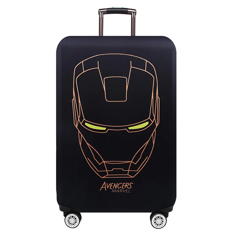 C Luggage Cover Новые защитные чехлы для багажа, эластичные Чехлы для багажа, подходящие for18-32 дюймов, чемодан на колесиках, пылезащитный чехол, аксессуары для путешествий - Цвет: C Luggage Cover