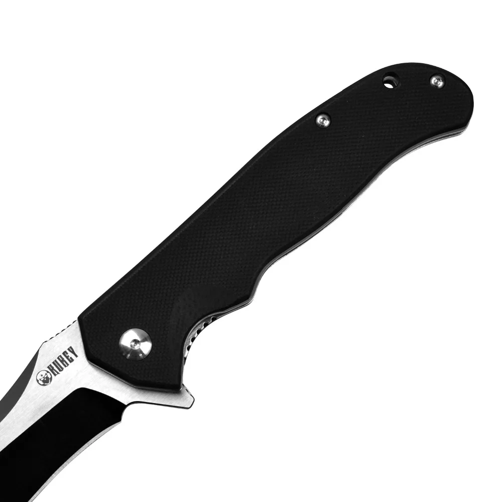 KUBEY KU162 G10 Ручка EDC карманный нож с точкой падения D2 лезвие мяч баринг Открытый Тактический Кемпинг выживания складные ножи