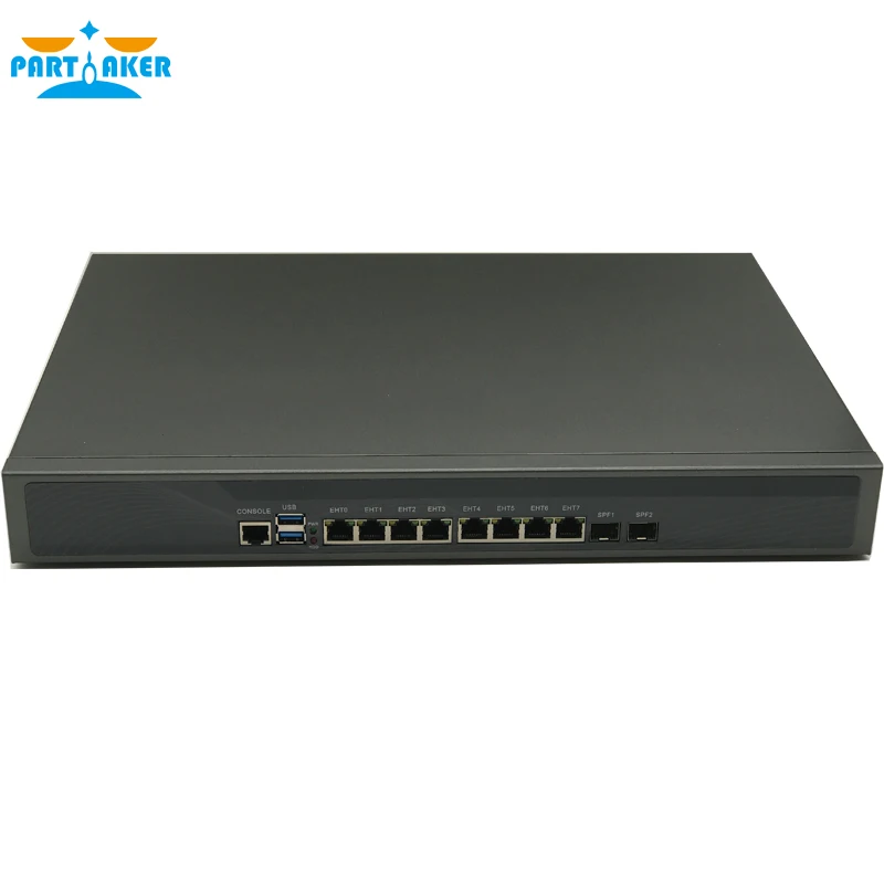 Intel 2117u 8 Lan портов аппаратное устройство с 2 sfp порт вентилятор PFS 2G ram 8G SSD причастник R7