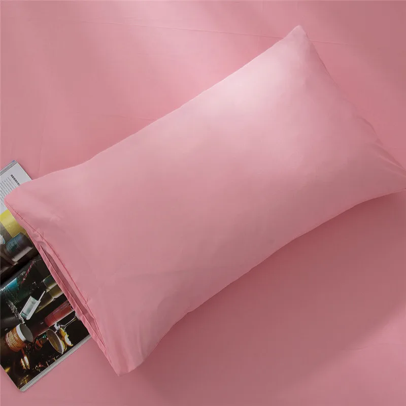 Light pink 24 цвета наволочка 36*51 см прямоугольная Подушка Чехол для гостиной дивана Наволочка украшения для дома Kussenhoes Декор - Цвет: Light pink