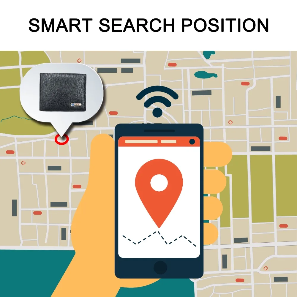 Модный многофункциональный с GPS трекером и функцией защиты от потери|Сувениры